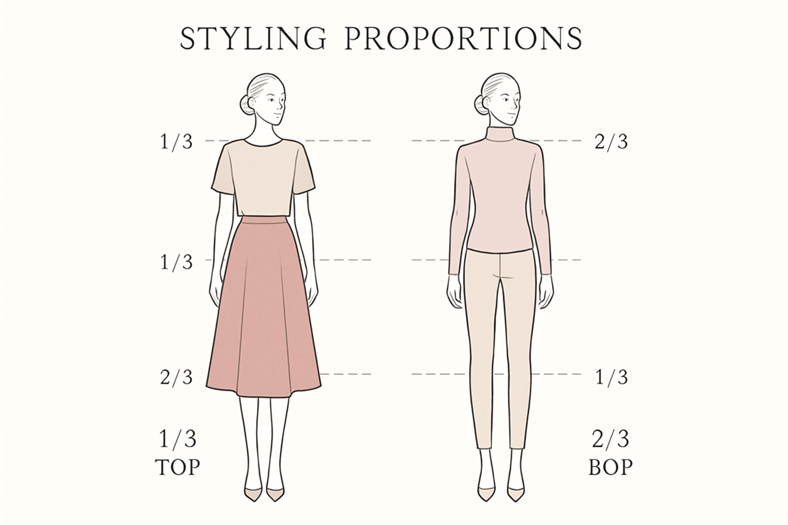 Regra dos Terços no Styling